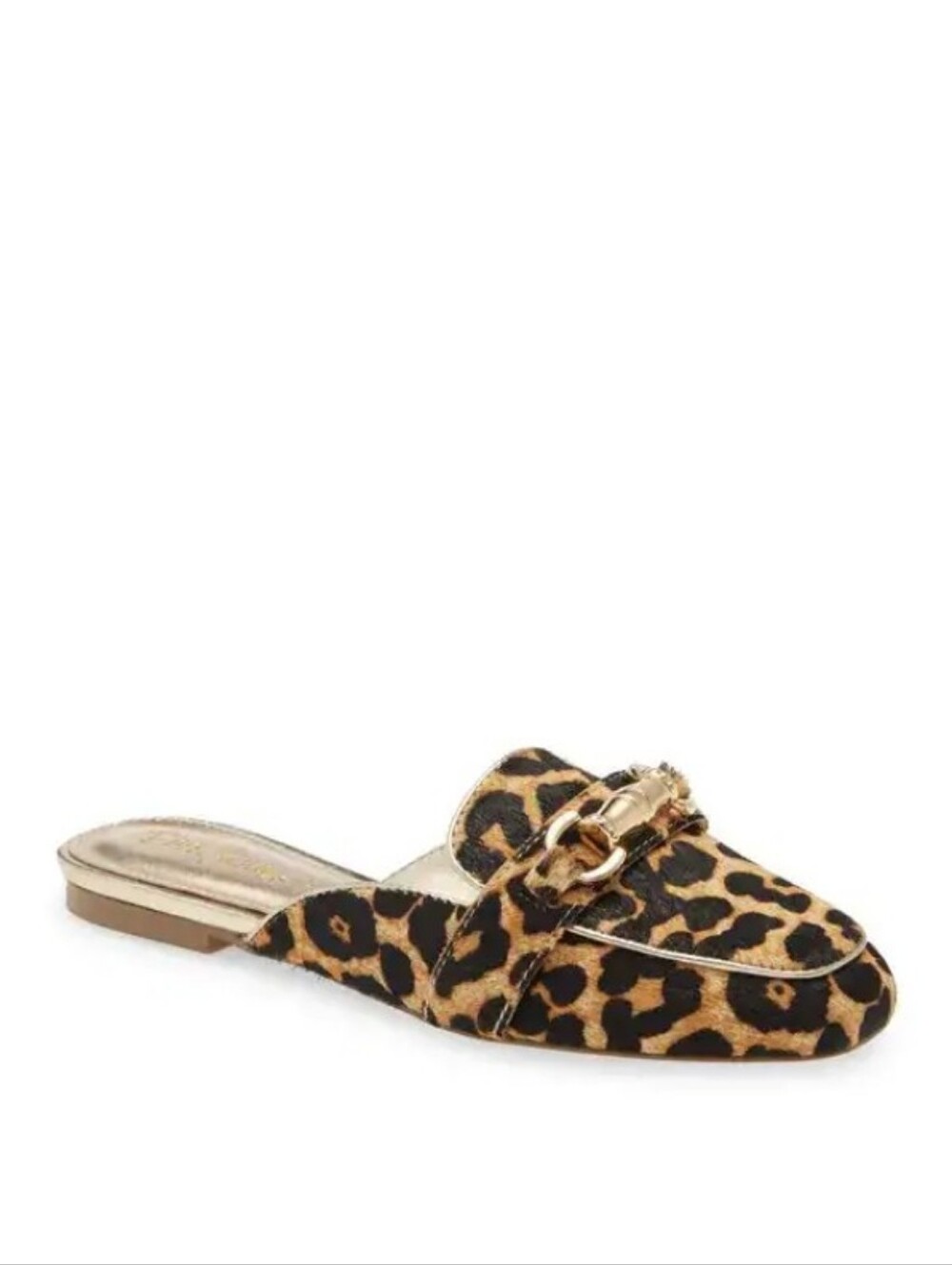 Lilly Pulitzer Andi Genuine Calf Hair Leather Mule Sandals